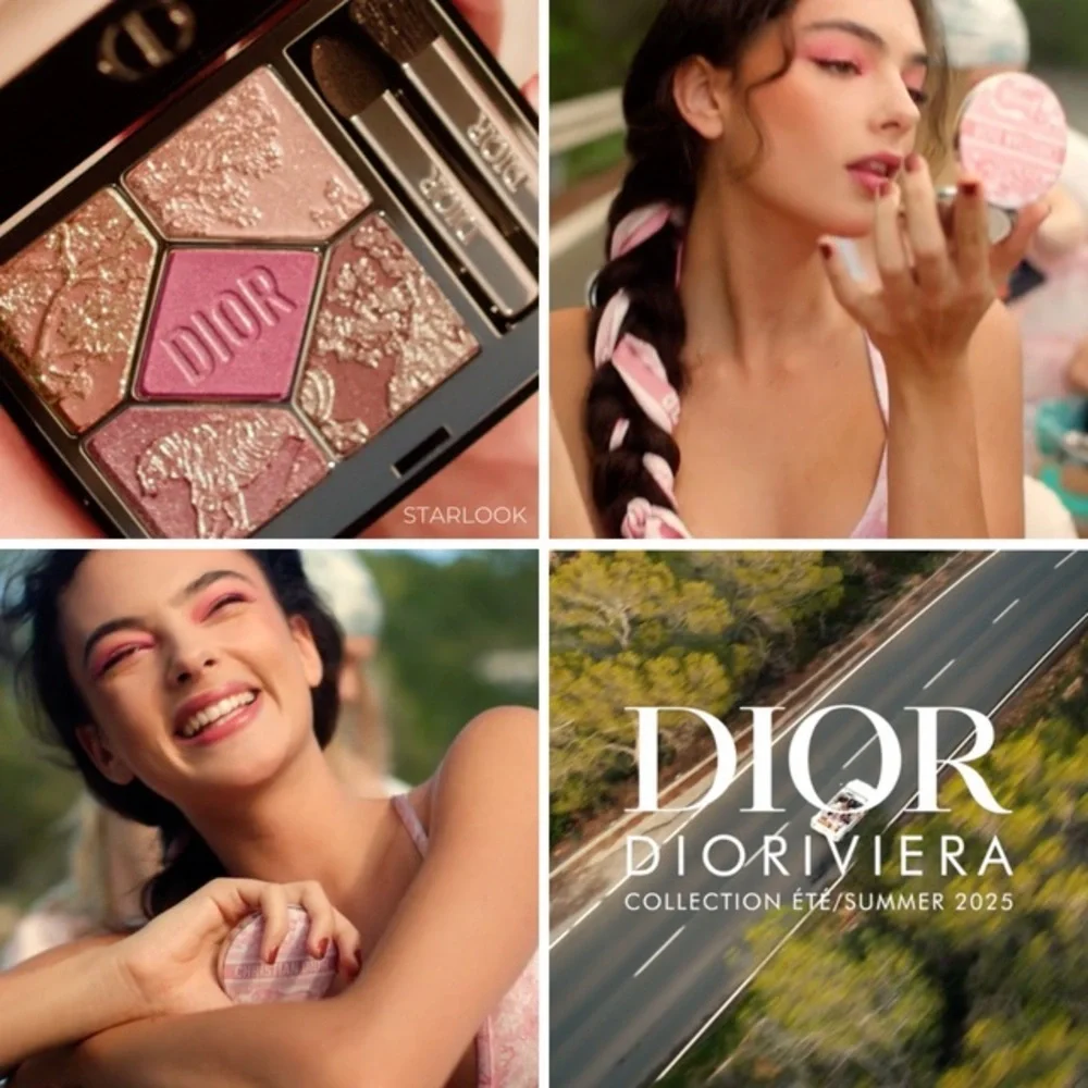 NIB Dior Diorshow 5 Couleurs High Color Eyeshadow Wardrobe in Pink Riviera.